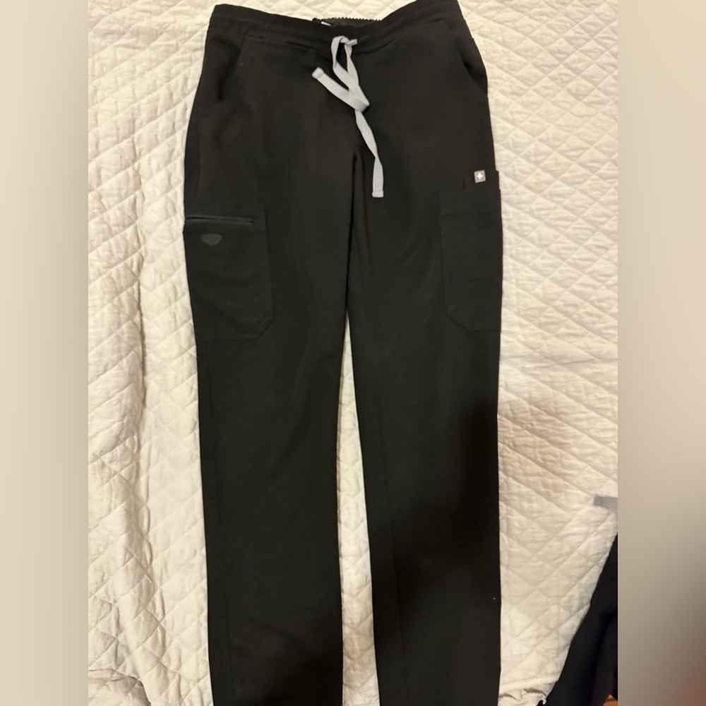 Yola™ Skinny Scrub Pants -black